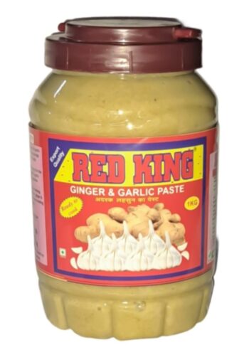Red King Ginger Garlic Paste 1Kg / MRP 120/1Carton-30 jars/ 01365