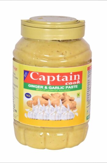 Captain Cook Ginger Garlic Paste 1Kg / MRP 120/ 1Carton-30 jars/ 01371