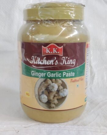 Kitchen's King Ginger Garlic Paste 1Kg / MRP 120/ 1Carton-30 jars/ 01368
