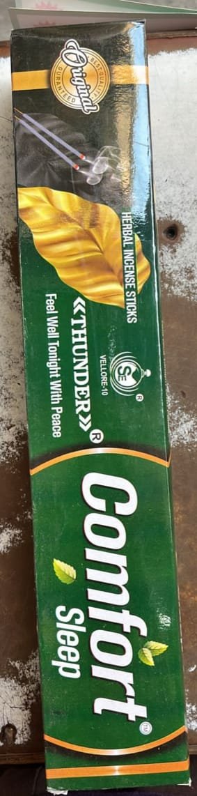 Comfort Sleep Thunder Mosquito Stick/ MRP 192/ 1Carton 100 sheet/ 01460