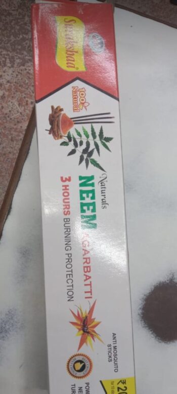 Natural Neem Mosquito Stick/ MRP 192/ 1Carton 100 sheet/ 01473