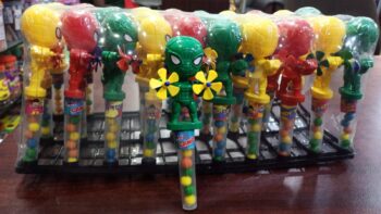 Toy Candy Spiderman 5Rs/ MRP 200/ 1Carton 24 jars/ 01480