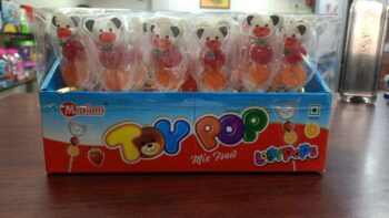 Toy Pop Mix Fruit 5Rs/ MRP 120/ 1Carton 24 jars/ 01490