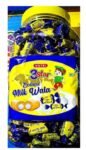 01503 / 1Rs Nutri 3 Star  eclairs Milk Wala chocolate Jar / MRP 200/DP 125/ BOX 24 Jar