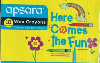 APSARA  WAX CRAYONS | 01529