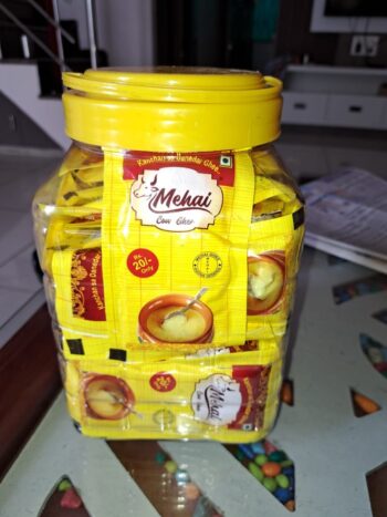 Mehai cow ghee 100ml / MRP 65/ 1Carton 60 jar/ 01558