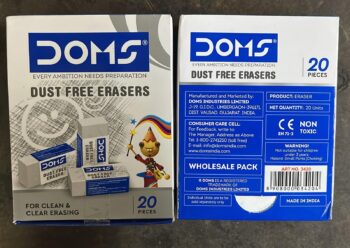 Doms pencil erasers /MRP 60/ 1Carton 50 box/01546