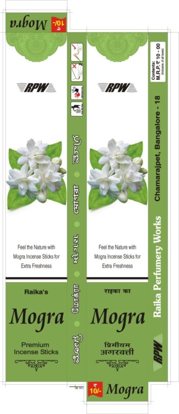 Mogra incense stick10Rs/ MRP 120/ 1Carton 100 dozen/01579