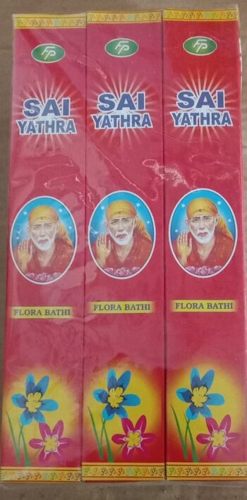 Bathi Sai Yathra flora bathi 5 Rs / MRP 60/ 1Carton 100 Dozen / 01562