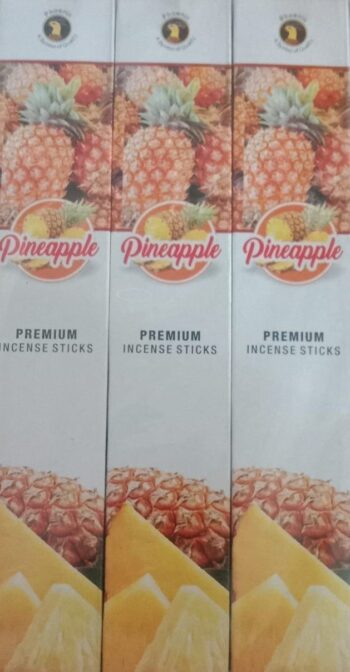 Pineapple incense stick premium 10Rs/ MRP 120/ 1Carton 100 dozen/01574