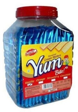 Yum Orange Bite Wafer/MRP 150 /1Carton 18 jars/01667