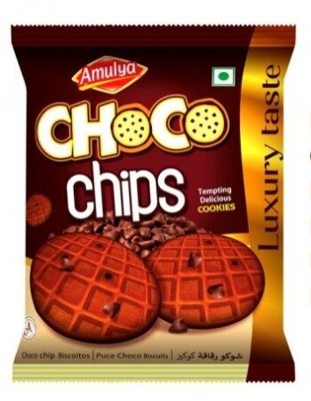 Choco Chip Cookies 10rs/1 Carton 1200/01675