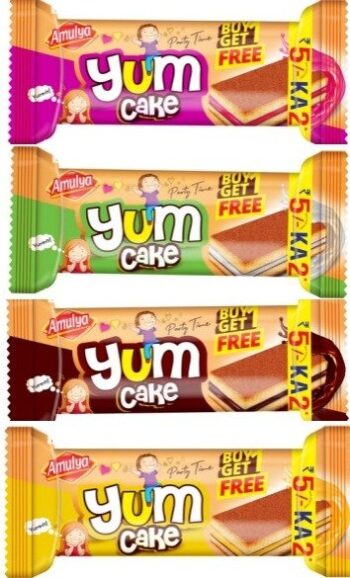 Yum Strawberry Layer Cake/MRP 350/1 Carton 6jars/01698
