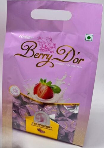 01877 / Strawberry Dor Pouch  / MRP 400 / 10 box