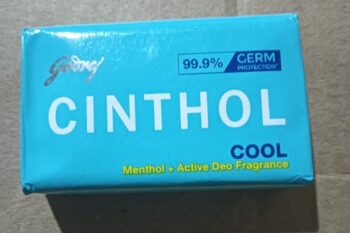 Cinthal blue Soap - /MRP 10 / DP7.90/1Carton-216 pcs / 01428
