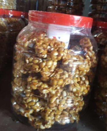 01915/peanut Balls 5rs/ MRP250/DP 160/1 Corten 36jars