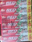 01568/ Dabur red paste20rs/mrp240/dp196/12pcs