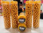 01934/Sky Gold Football Jar /MRP 200/25pcs