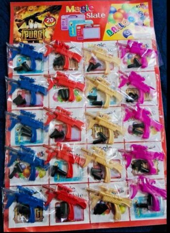 01932/AK47 Gun Sheet 5rs/MRP100/25 pcs