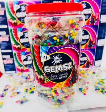 01947/Sky Gems Jar 1rs/MRP150/1 CORTEN 38PCS