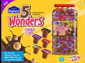 01960/Wonder Choco Cup 2rs/Mrp 300/12 jar