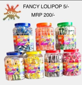 01966/Sky Colddrink Lolipop 1rs/Mrp 200/20 jar