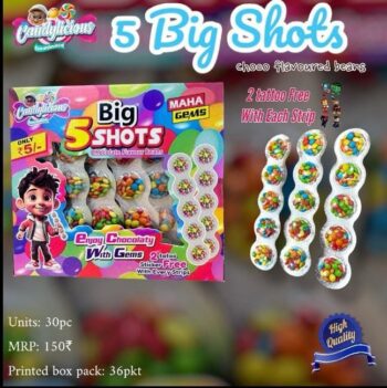 01969/Big Shots 5rs/Mrp150/36pcs