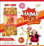 01968/1Rs Hajma Jarcandy  /MRP 160/DP 95/ 25Jar