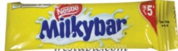 01983/MILKYBAR 5rs/MRP 5/DP 3.85/28PCS