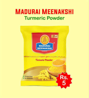 01572/ Turmeric powder 5RS/ MRP 3000/ 1 Carton 600 pkt