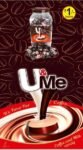 00214/ 1rs  U & Me Coffee chocolate  Jar /MRP 300/DP 120/ 1Carton 15 Jar