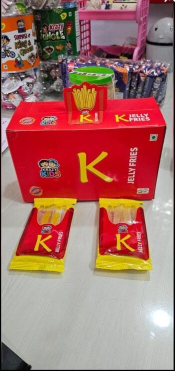 Krazy Jelly Fries5rs/MRP 150/1Carton 24pcs/01604