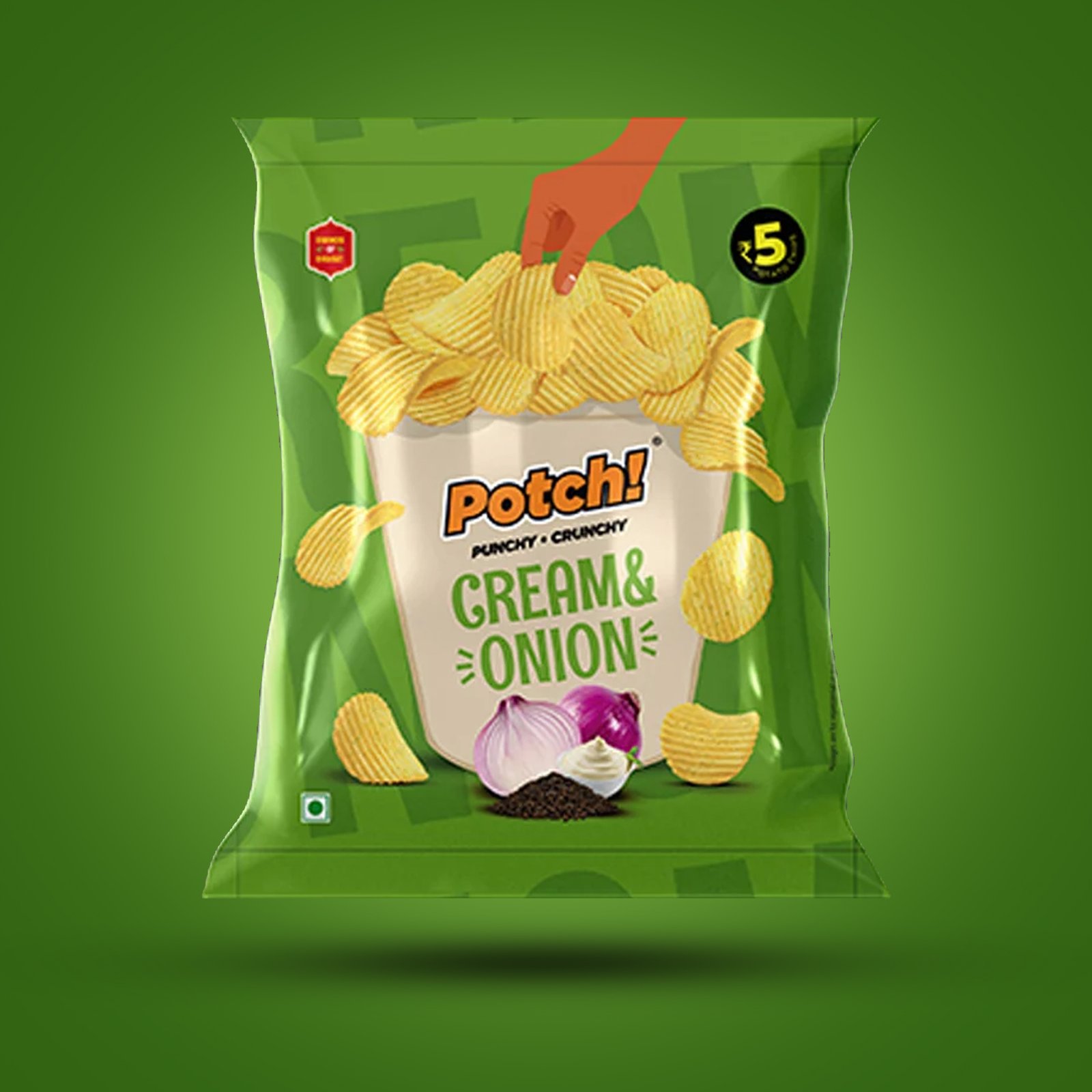 potch cream & onion