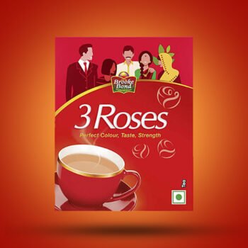 02837 / 100GM 3ROSES   TEA /MRP 90 /  DP 186.5/minimum order 2 box/60 pcs