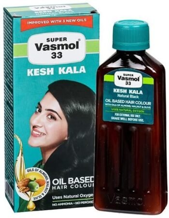 02938 /SUPER  WASMOL  KESH KALA OIL BASED HAIR OIL LIQUID /MRP 65 / DP 48/ BOX 96 PCS