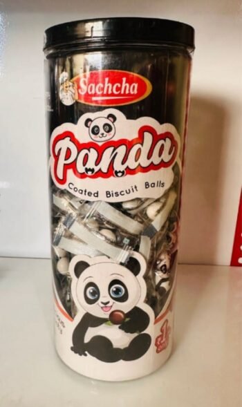 02354 / 5Rs PANDA BISCUIT CHOCO BALL /MRP 150 /DP 85 /BOX 30 JAR