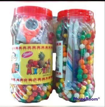 02343 / 2Rs DISCO BALL CANDY /MRP 150 /DP 85 /BOX 25 JAR