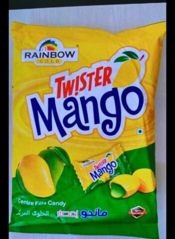 02321 /1Rs  MANGO TWISTER CANDY /MRP 150 /DP 80 /BOX 20 JAR