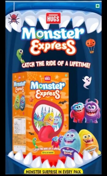 02006 / 5Rs MONSTER EXPRESS EGG  /MRP 165 /DP 105 /BOX 24 JAR
