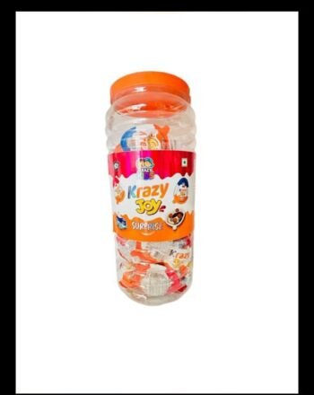 02275 /5Rs  KRAZY KIDS TOY EGG CHOCO  /MRP 300 /DP 190 /BOX 12 JAR