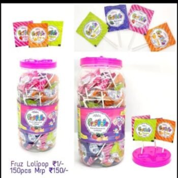 02119 /1Rs  FRUZO POP  /MRP 200 /DP 120 /BOX 16 JAR