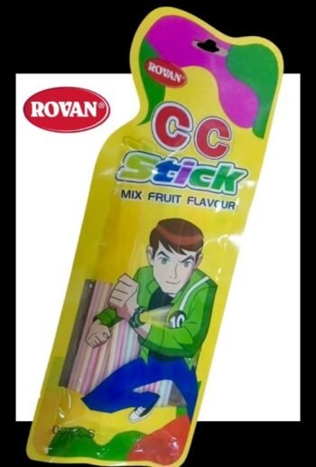 02109 / 1Rs  CC STICK PACKET CANDY /MRP 60 /DP 25 /BOX 80 JAR