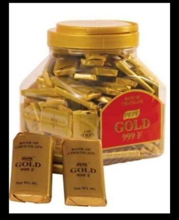 02104 /5Rs  999 GOLD CHOCO /MRP 200 /DP 150 /BOX 18 JAR