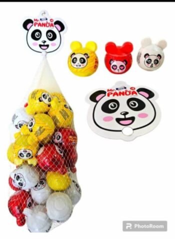 02231/5Rs  PANDA BALL GEMS CANDY  /MRP 150 /DP 85 /BOX 32 JAR