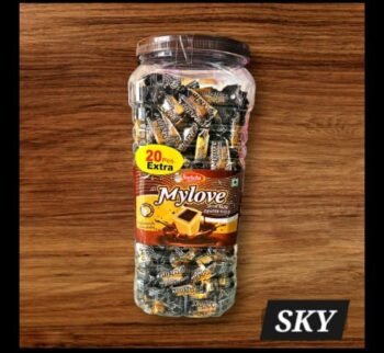 02213 /1Rs  MY LOVE  CHOCOLATE JAR  /MRP 200 /DP 105 /BOX 16 JAR
