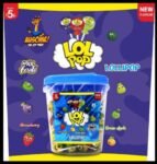 02214 /5Rs  LOLLI POP TUB /MRP 300 /DP 150 /BOX 12 JAR