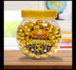 02209 /1Rs  SKY GOLD FOOTBALL  CHOCOLATE /MRP 150 /DP 88 /BOX 30 JAR