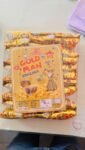 02187 /5Rs  MONTEX GOLD KHAJANA CANDY  /MRP 150 /DP 90 /BOX 36 JAR