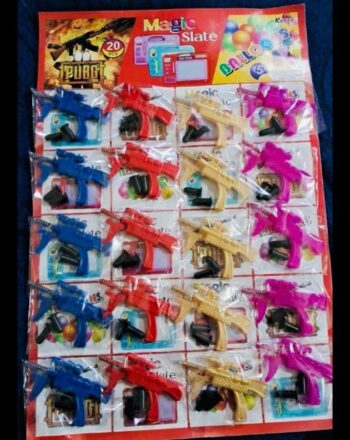 02174 /AK 47 GUN SHEET 5RS /MRP 100 /DP 50 /BOX 25 JAR