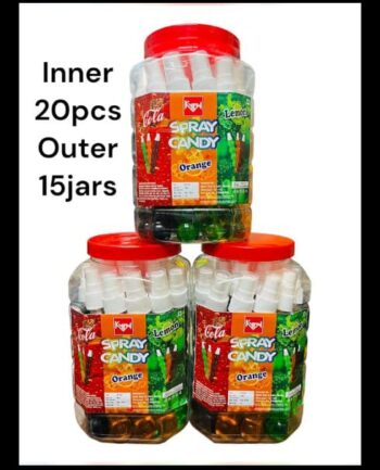 02167 /COLA SPRAY JAR 10RS /MRP 200 /DP 125 /BOX 15 JAR